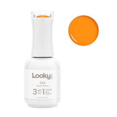 Looky Vernis Gel 3 en 1 #1124 Heat Wave(Collection Sunset Fever)