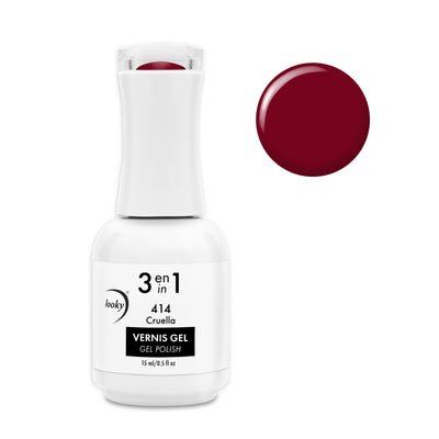 Looky 3 in 1 Gel Polish #414 Cruella (Fall Collection) (WEB EXCLUSIVE)