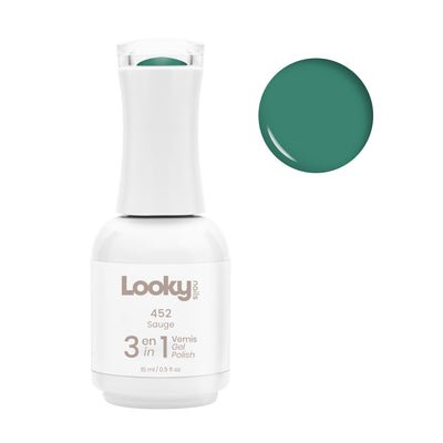 Looky 3 in 1 Gel Polish #452 Sage (Sarah Couture Collection)