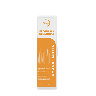 Soft Gel Tips Medium Almond