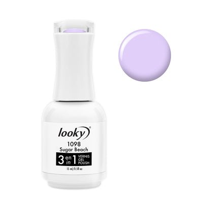 Looky Gel Polish 3 in 1 #1098 Sugar Beach (Brisa de Rio Collection)