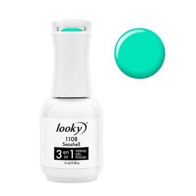 Looky Gel Polish 3 in 1 #1108 Seashell (Brisa de Rio Collection)