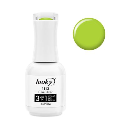 Looky 3 in 1 Gel Nailpolish #1113 Lime Over (Brisa de Rio Collection)