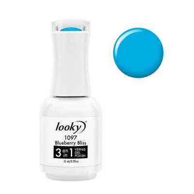 Looky 3 in 1 Gel Polish #1097 Blueberry Bliss (Macaron Collection)