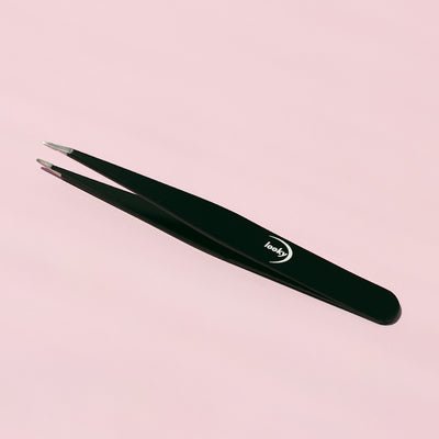 Black Pointed Tweezers