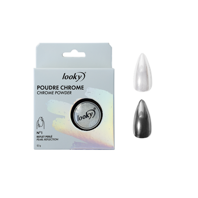 Looky Chrome Powder #1 Pearly Reflection 