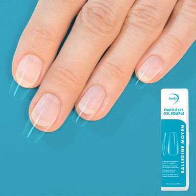 Looky Soft Medium Ballerina Gel Tips 